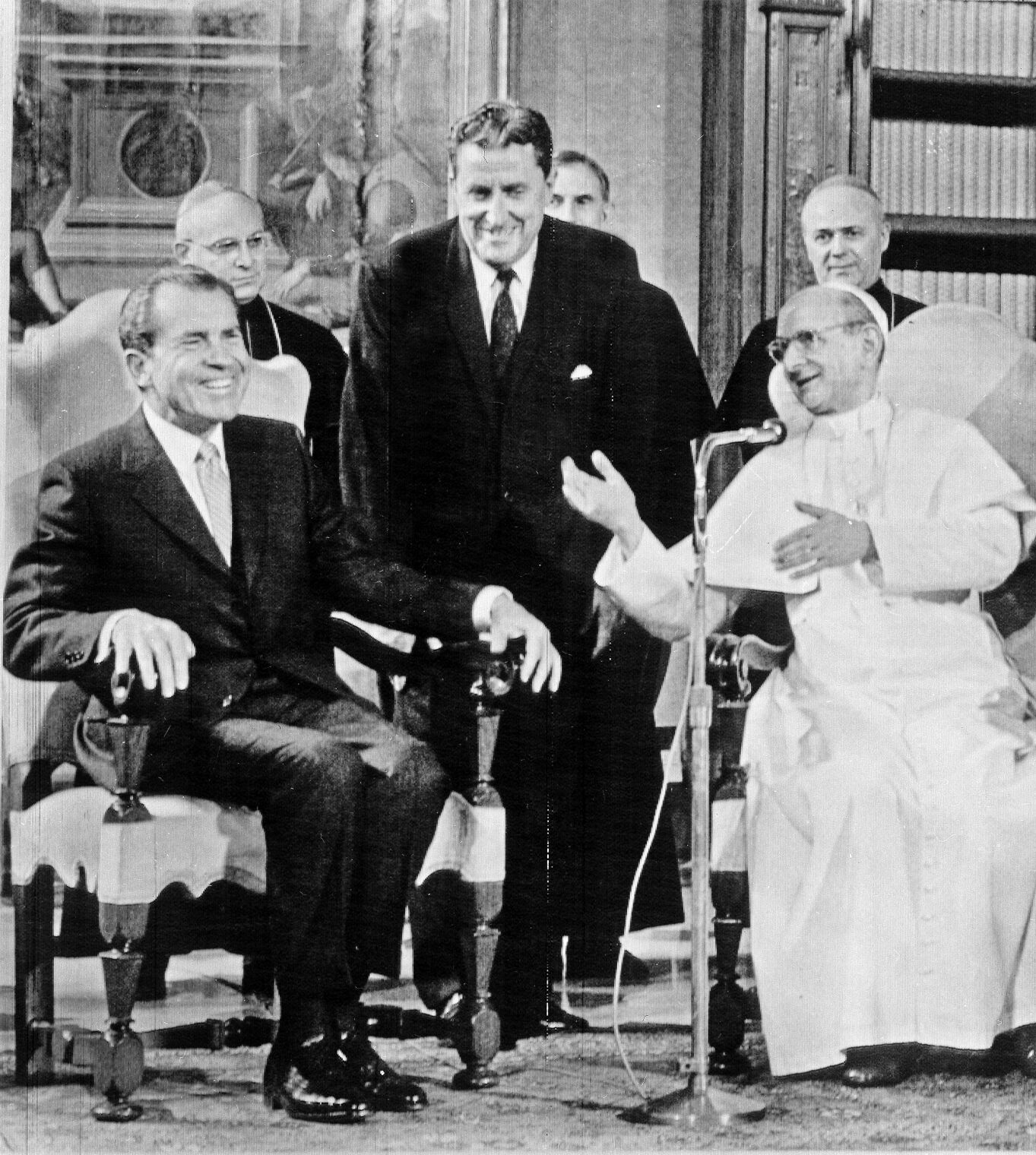President Nixon and Pope Paul VI